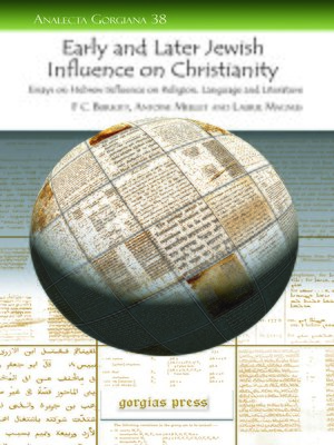 cover image of Early and Later Jewish Influence on Christianity
